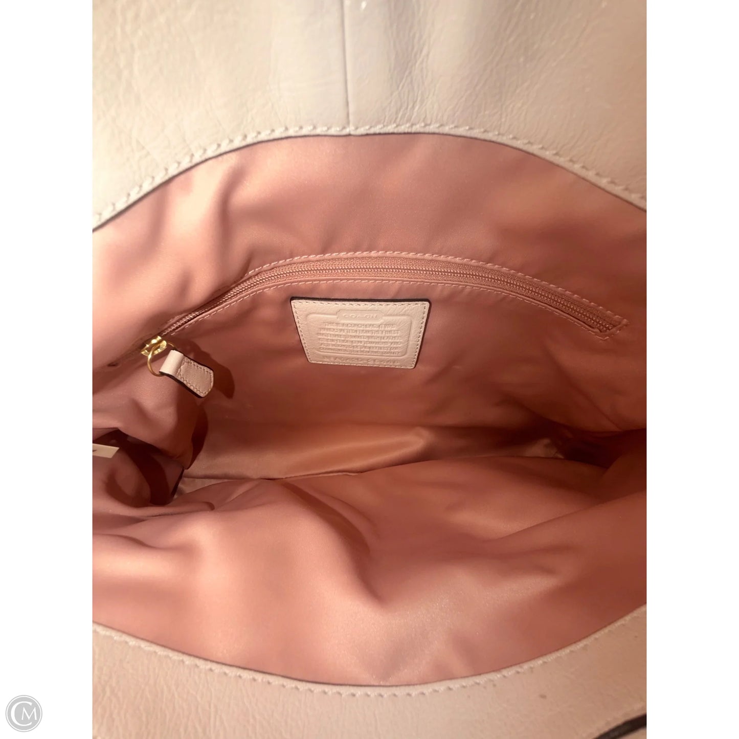 Handbag Designer By Coach, Size: Large