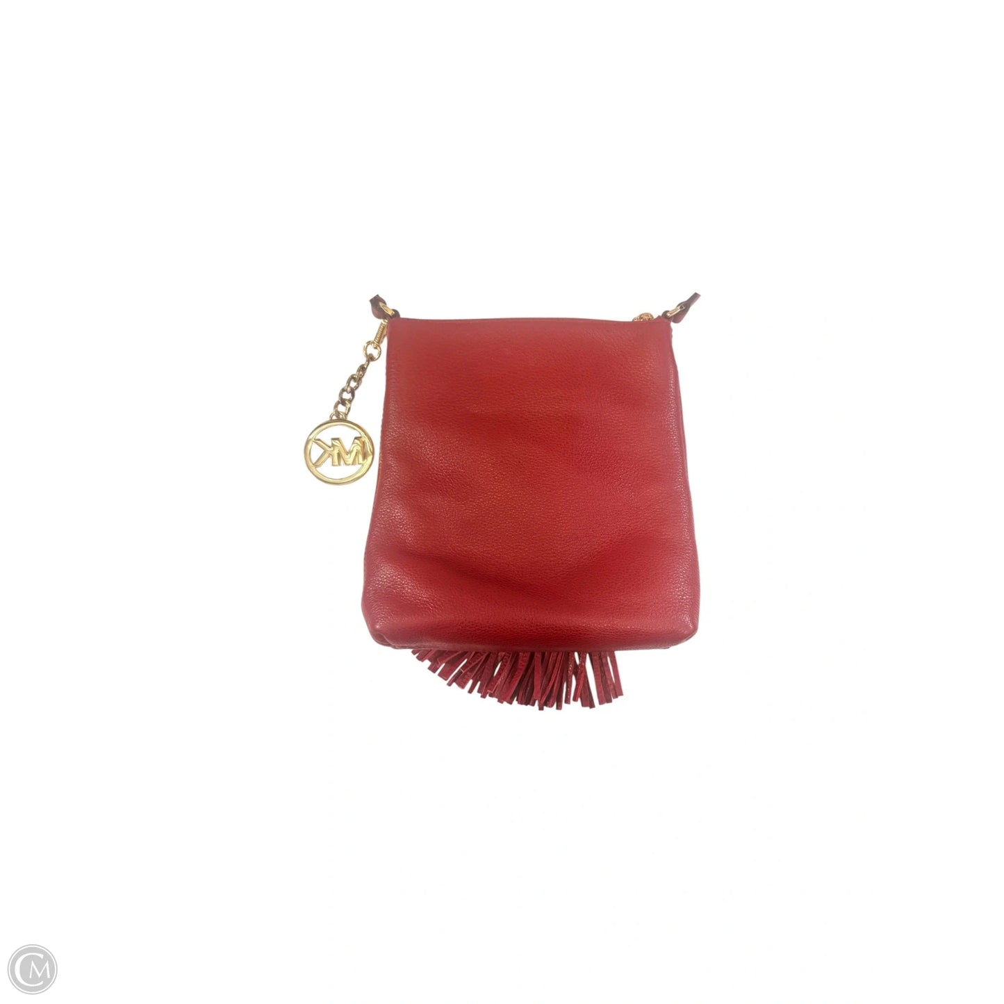 Crossbody Leather By Michael By Michael Kors, Size: Medium