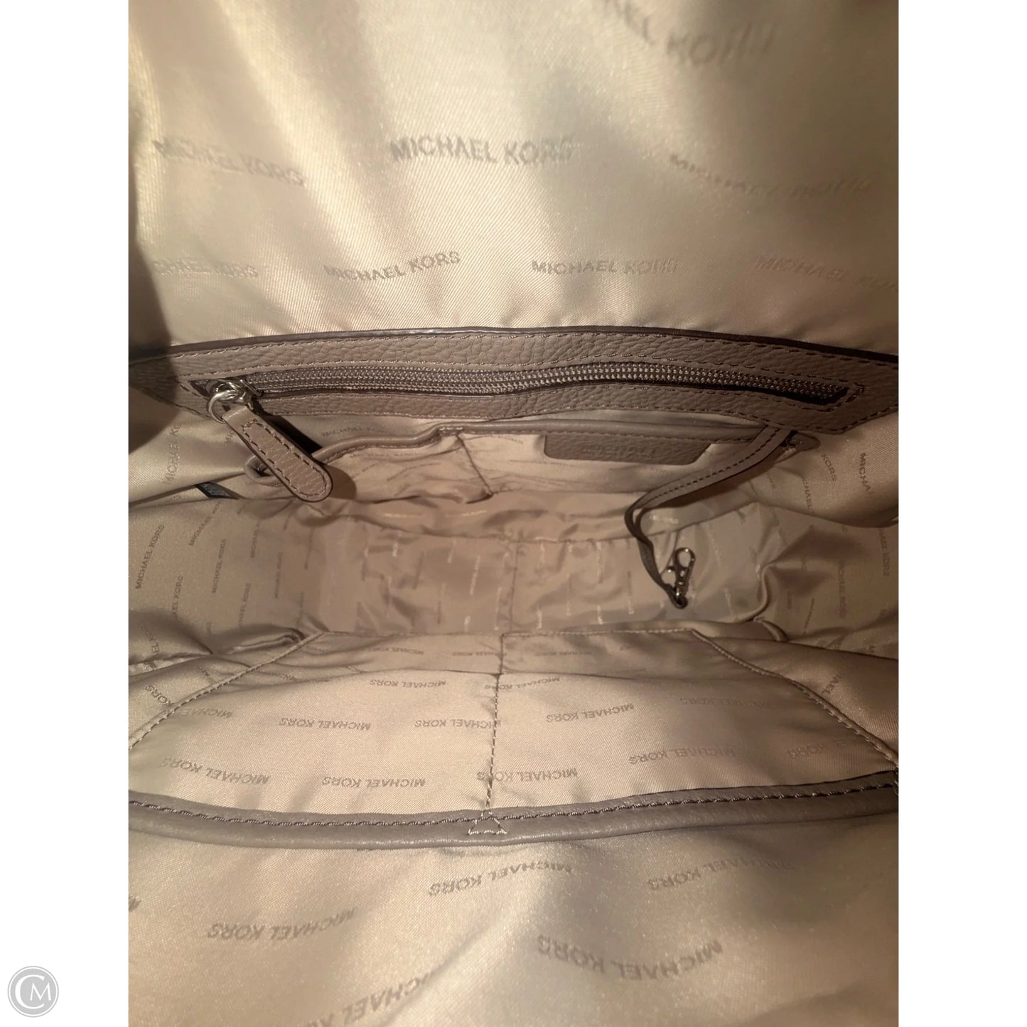 Handbag Leather By Michael By Michael Kors, Size: Large