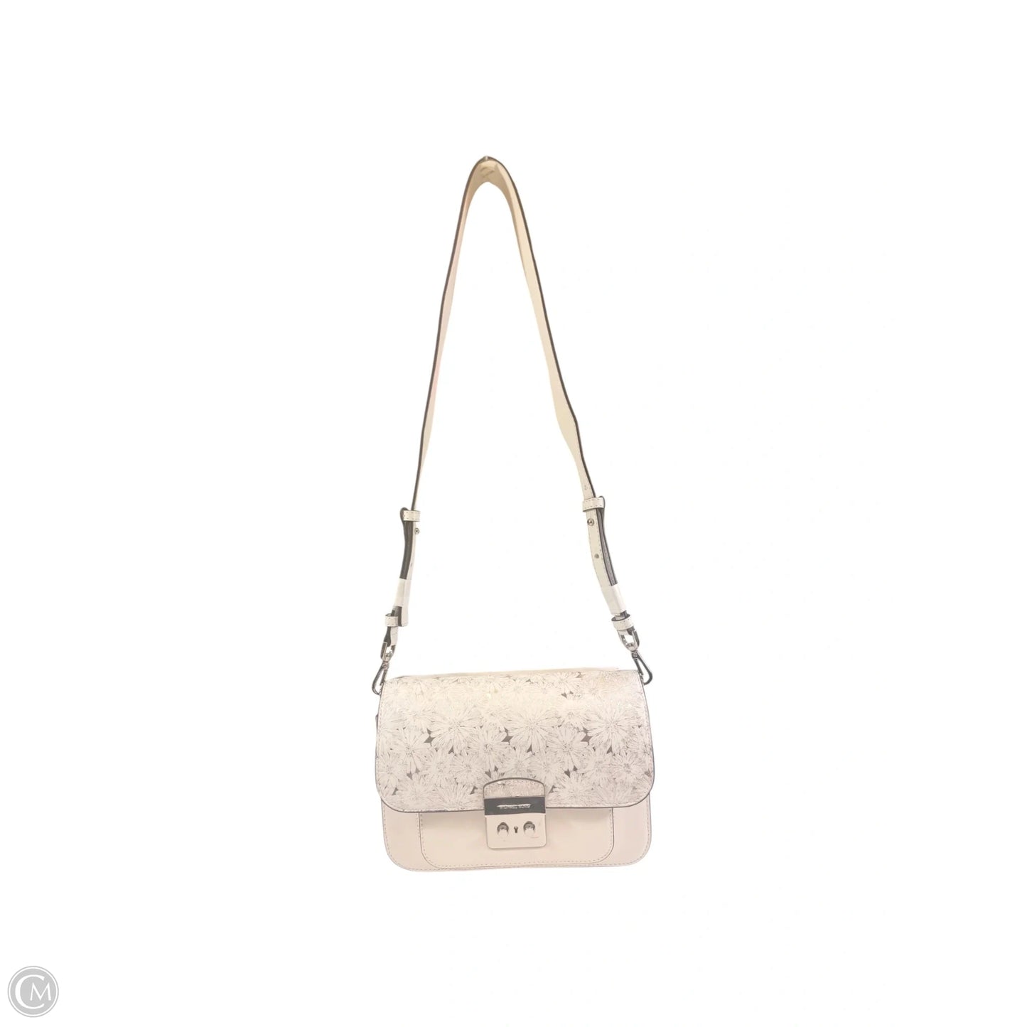 Crossbody Leather By Michael By Michael Kors, Size: Medium