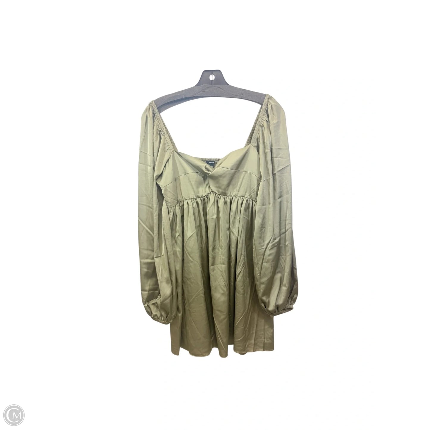 Dress Casual Short By Express In Green, Size: S