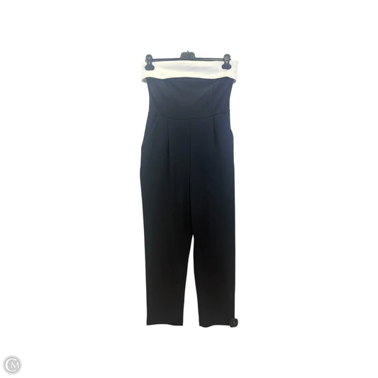 Jumpsuit By Express In Black & Cream, Size: S