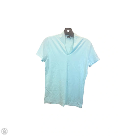 Top Short Sleeve By Talbots In Blue, Size: Xs