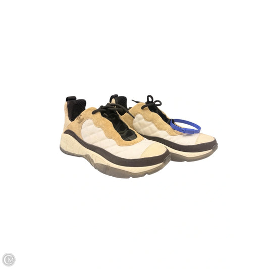 Shoes Luxury Designer By Chanel In Brown & Tan, Size: 7