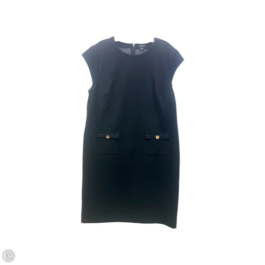 Dress Casual Midi By Ann Taylor In Black, Size: Xl