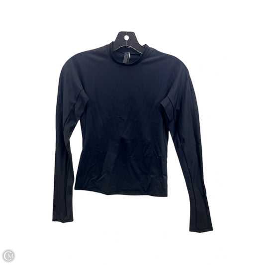 Athletic Top Long Sleeve Crewneck By Skims In Black, Size: S