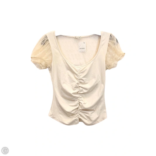 Top Sleeveless By Free People In Cream, Size: S