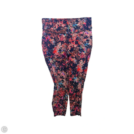 Athletic Leggings By Lululemon In Multi-colored, Size: 12