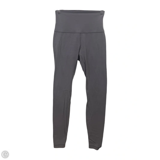 Athletic Leggings By Lululemon In Grey, Size: 4
