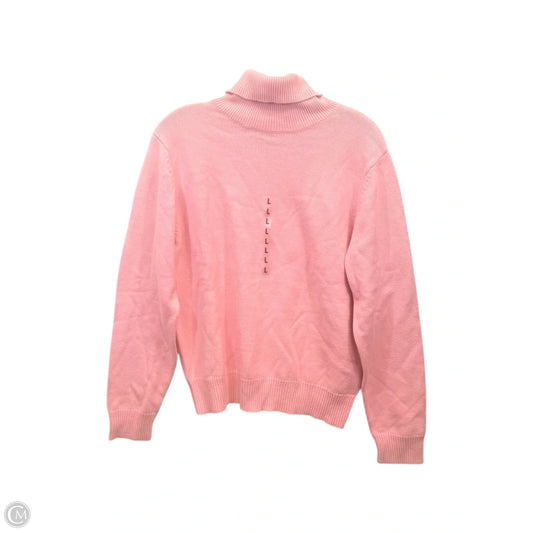 Top Long Sleeve By Sonoma In Pink, Size: L