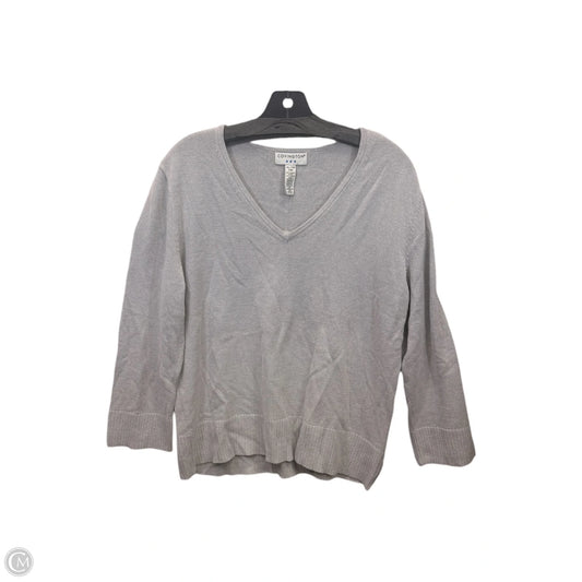 Top Long Sleeve By Covington In Grey, Size: Xl