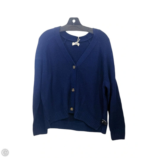 Sweater By Lucky Brand In Navy, Size: Xl