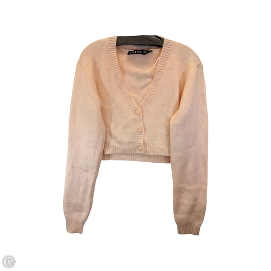 Sweater Cardigan By Lioness In Tan, Size: Xxl