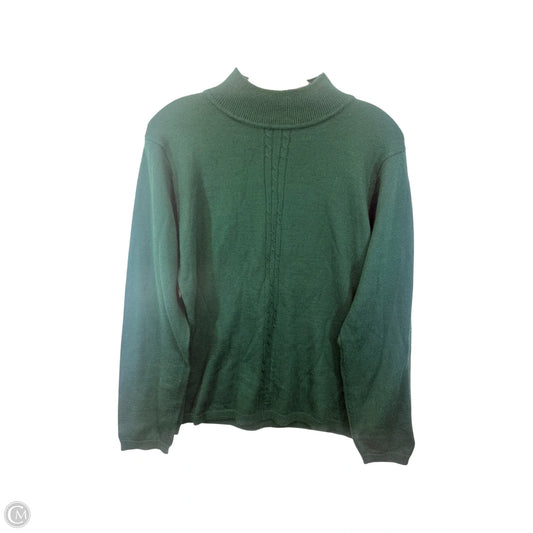 Top Long Sleeve By Chaus In Green, Size: M