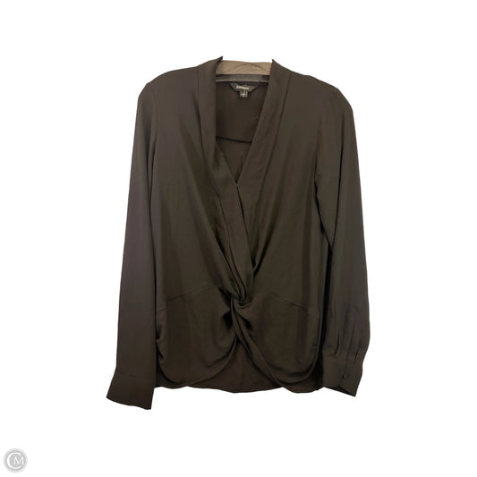 Top Long Sleeve By Express In Black, Size: Xs