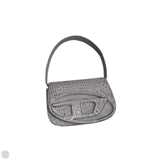 1DR Crocodile -EmbossedHandbag By Diesel, Size: Small