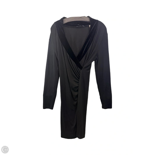 Dress Party Midi By Tahari In Black, Size: M