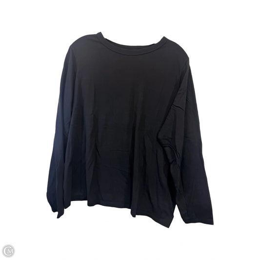 Top Long Sleeve Basic By Old Navy In Black, Size: Xl