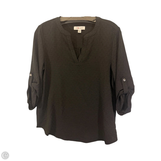 Top Long Sleeve By 89th And Madison In Black, Size: Xs