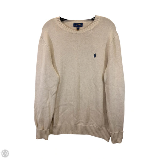 Sweater By Polo Ralph Lauren In Tan, Size: M