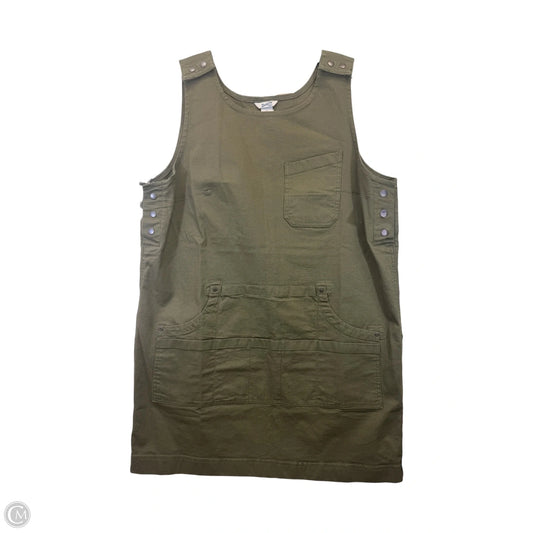 Dress Casual Midi By Duluth Trading In Green, Size: L