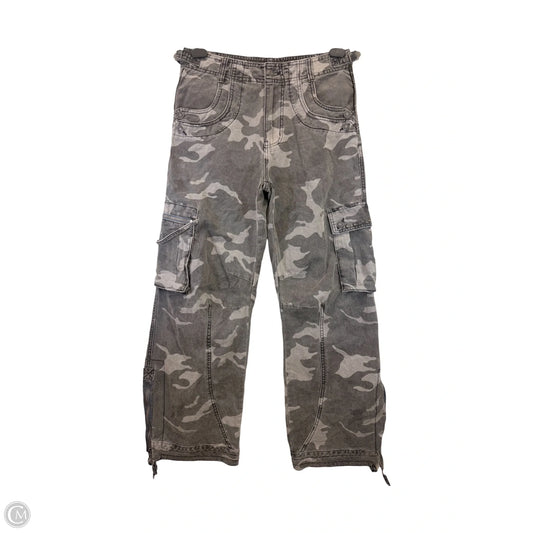 Jeans Wide Leg By Clothes Mentor In Camouflage Print, Size: 8