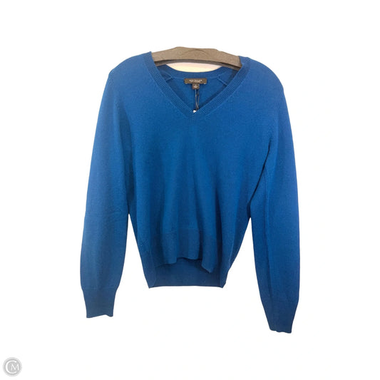 Sweater Cashmere By Ann Taylor In Blue, Size: Xs