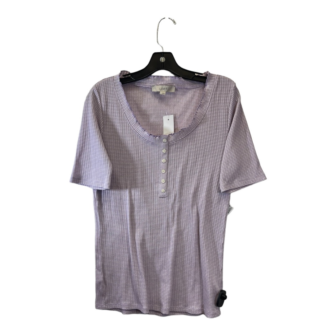 Top Short Sleeve By Loft  Size: L