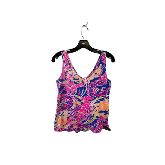 Pink & Yellow Top Sleeveless Lilly Pulitzer, Size Xs