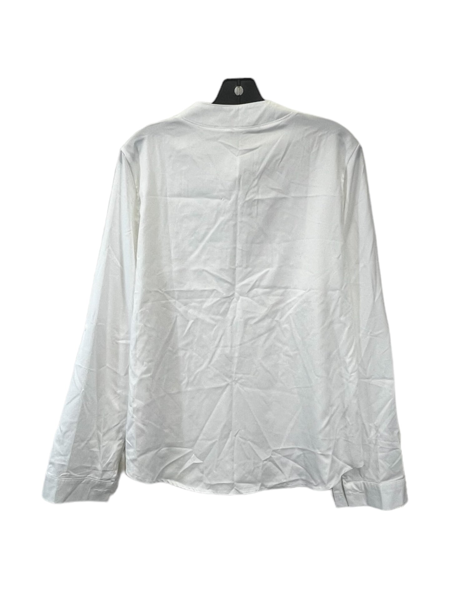 White Top Long Sleeve Cmc, Size L