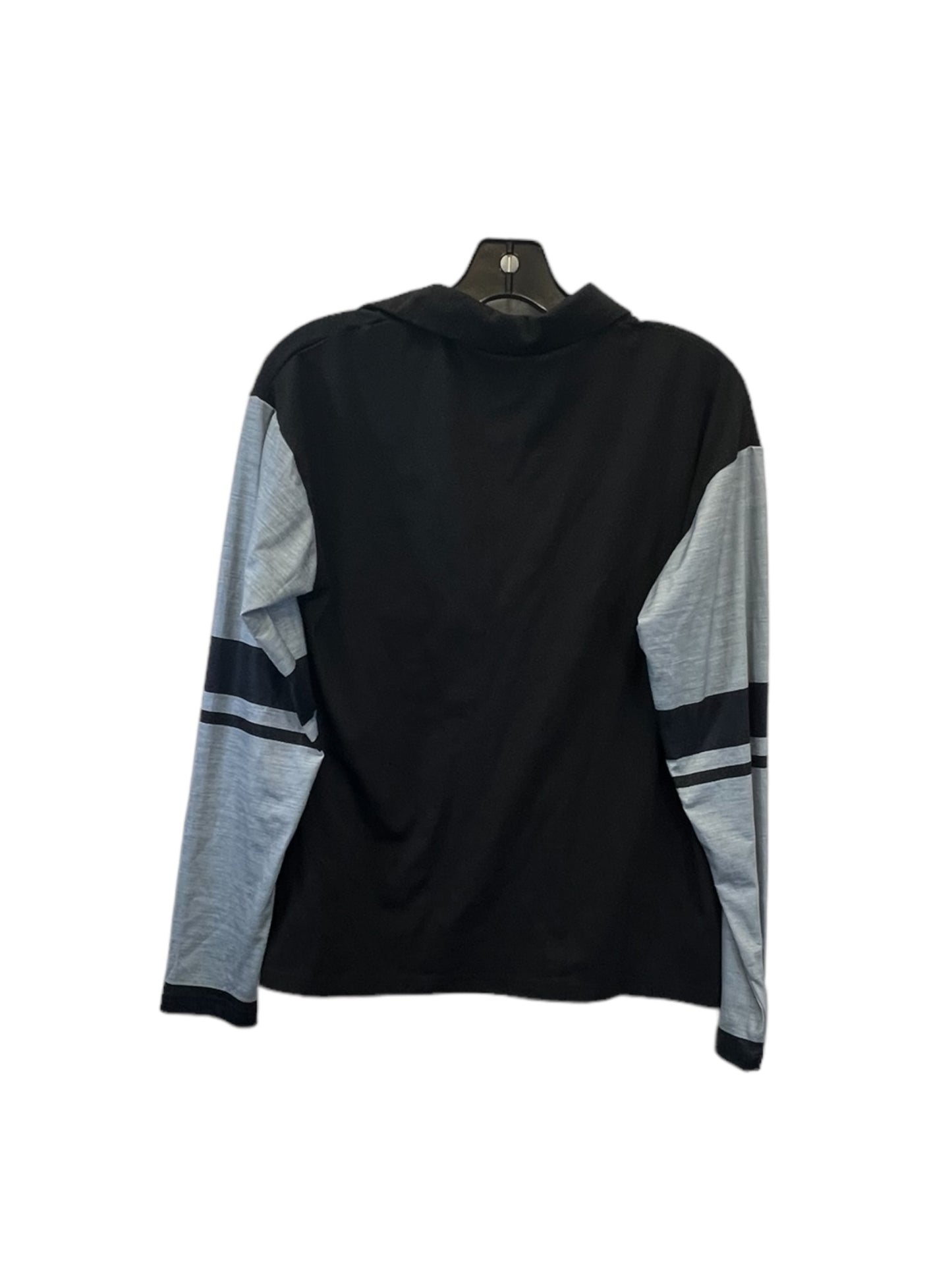 Top Long Sleeve By Clothes Mentor In Black & Grey, Size: S