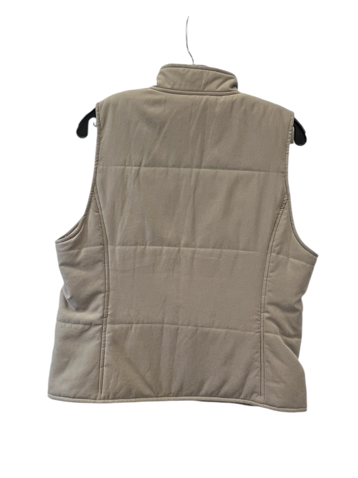 Vest Puffer & Quilted By Casual Club In Tan, Size: Xl