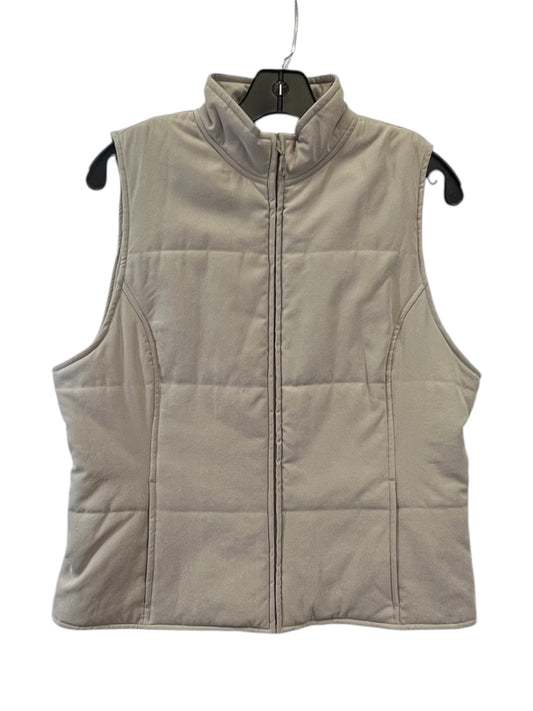 Vest Puffer & Quilted By Casual Club In Tan, Size: Xl