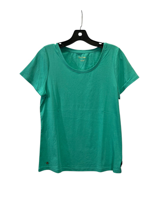 Top Short Sleeve Basic By Lilly Pulitzer In Green, Size: L