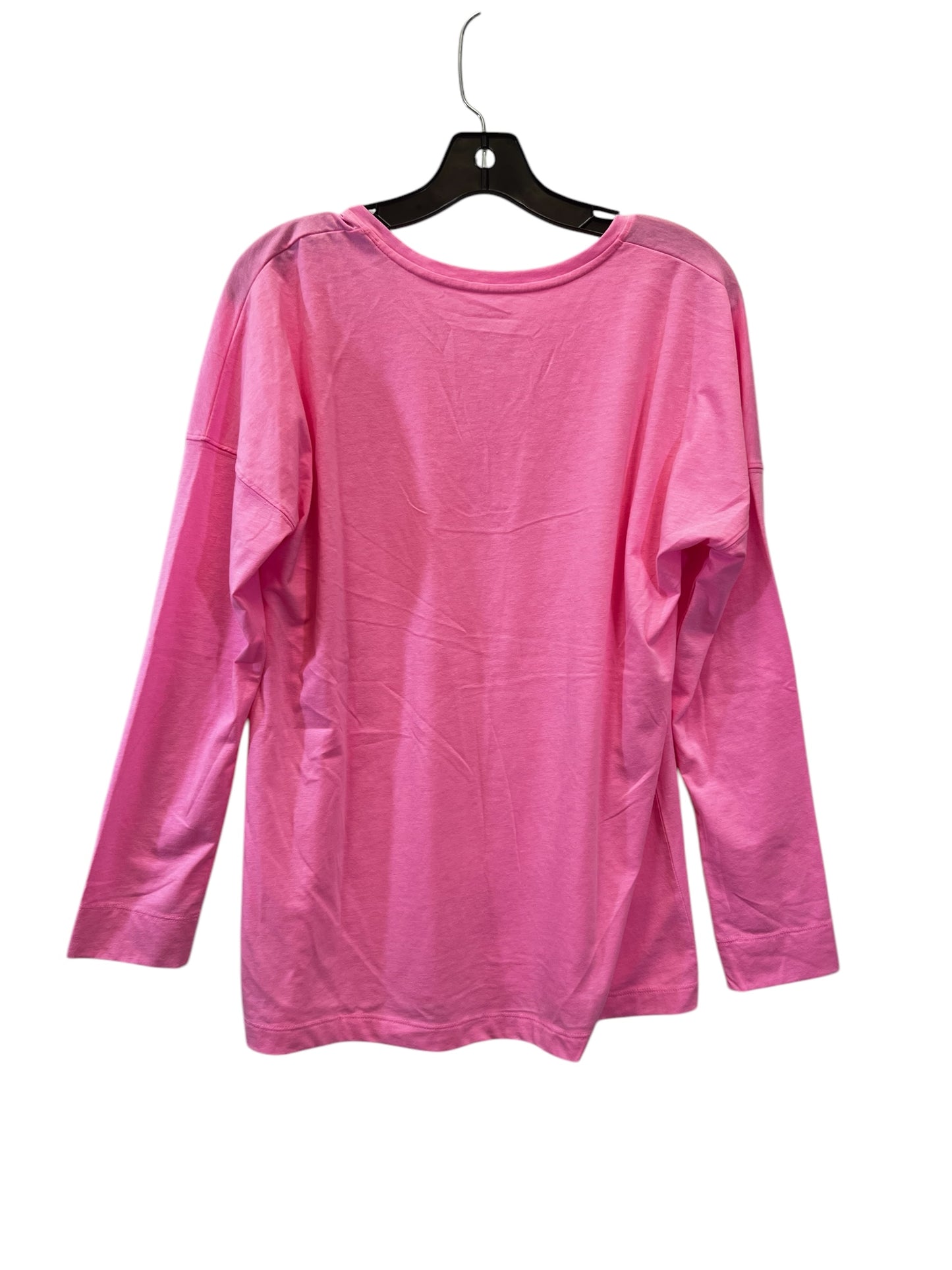 Top Long Sleeve By Lilly Pulitzer In Pink, Size: M