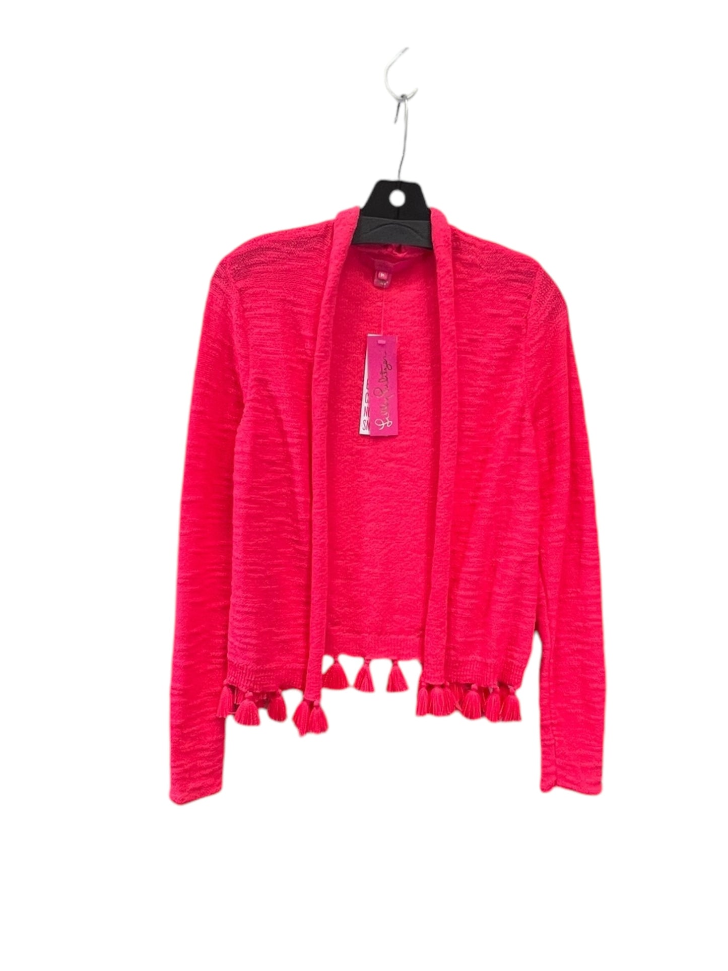 Sweater Cardigan By Lilly Pulitzer In Pink, Size: M