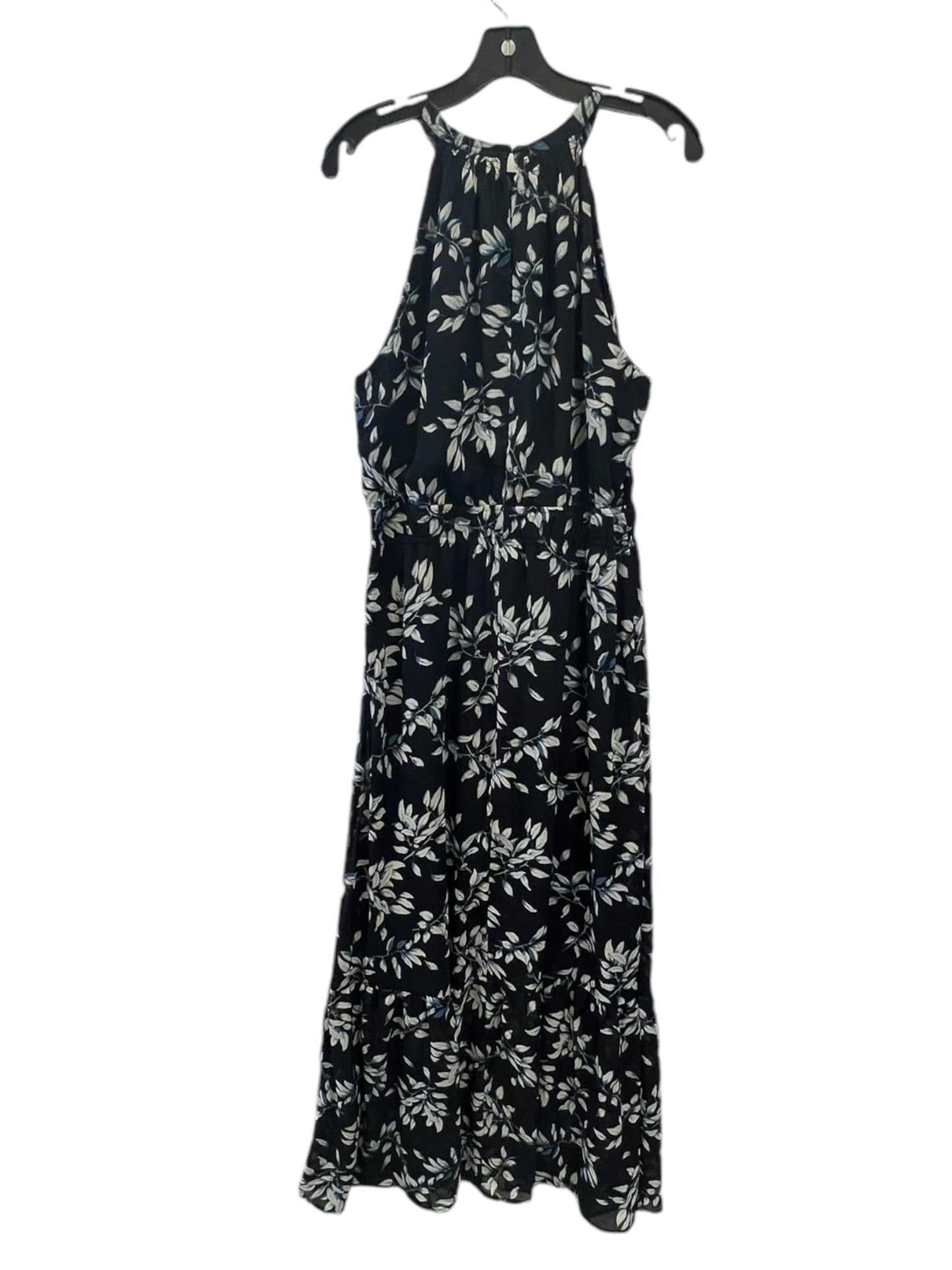 Dress Casual Maxi By Collective Concepts In Black & Blue, Size: Xl