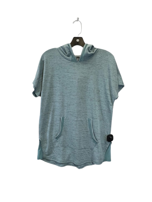 Athletic Top Short Sleeve By Rbx In Teal, Size: M