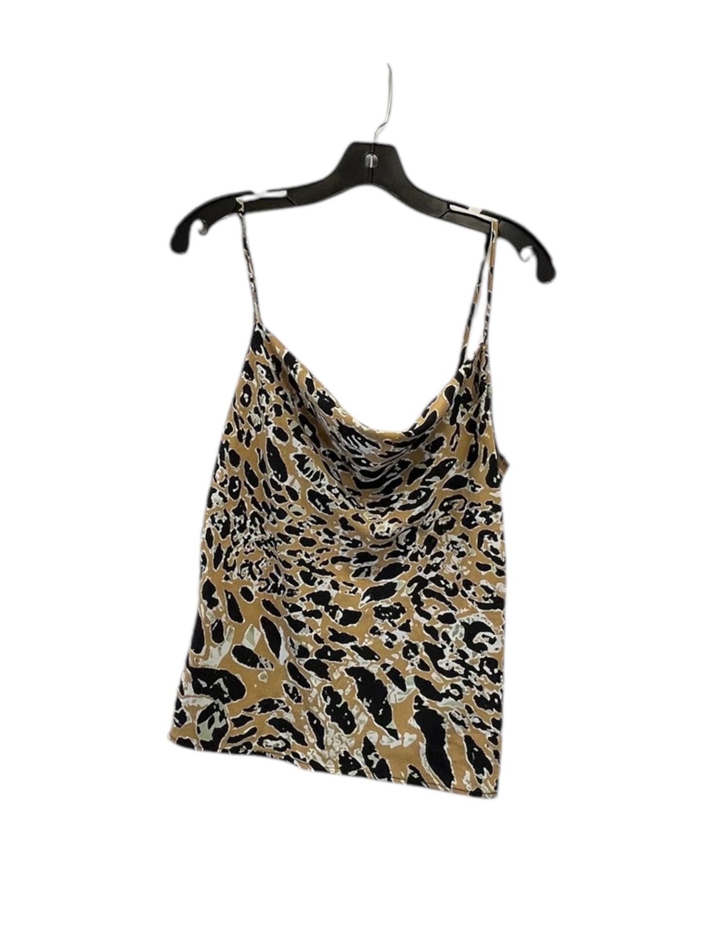 Top Sleeveless By Top Shop In Animal Print, Size: S