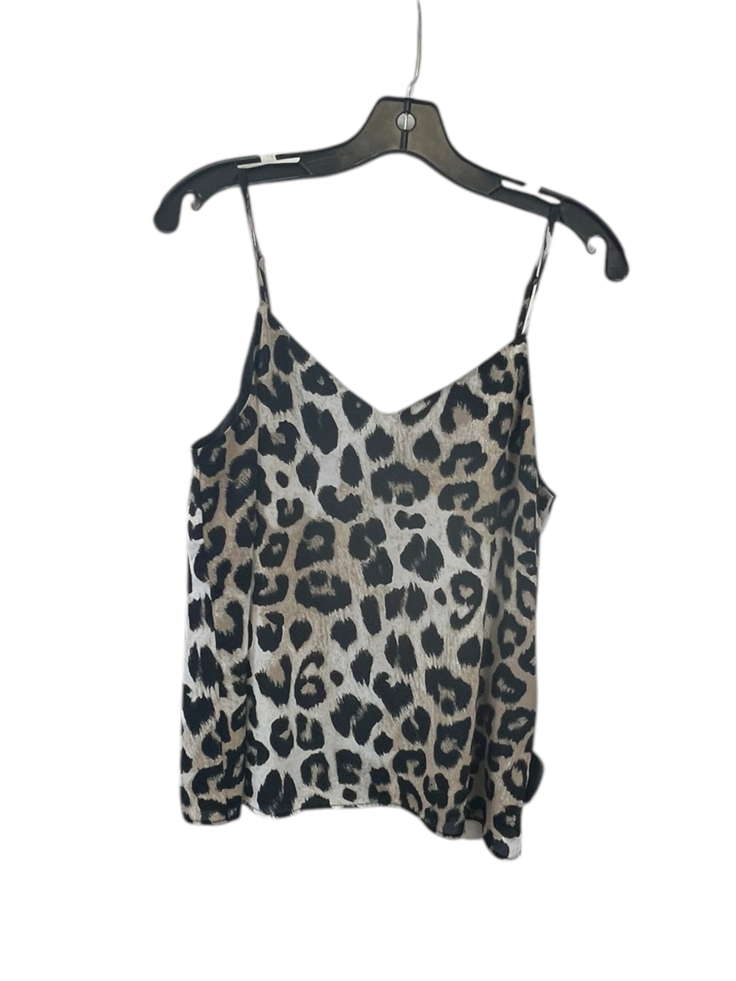 Top Sleeveless By Banana Republic In Animal Print, Size: S