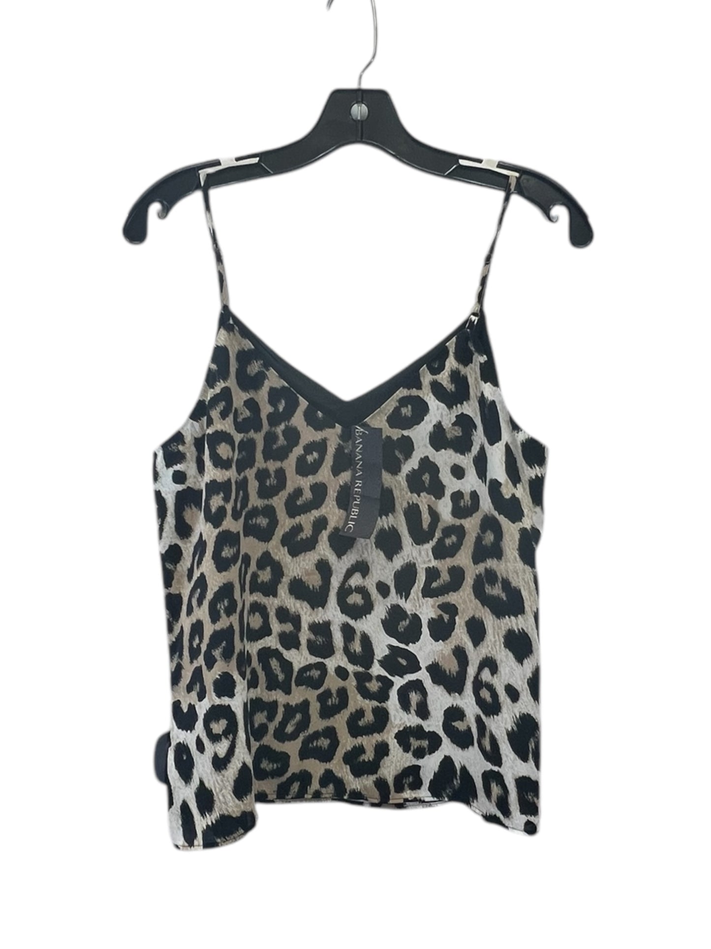 Top Sleeveless By Banana Republic In Animal Print, Size: S