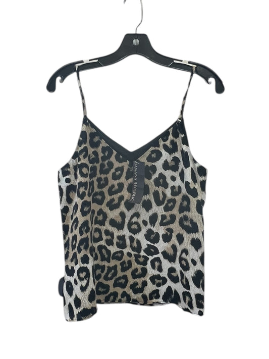 Top Sleeveless By Banana Republic In Animal Print, Size: S