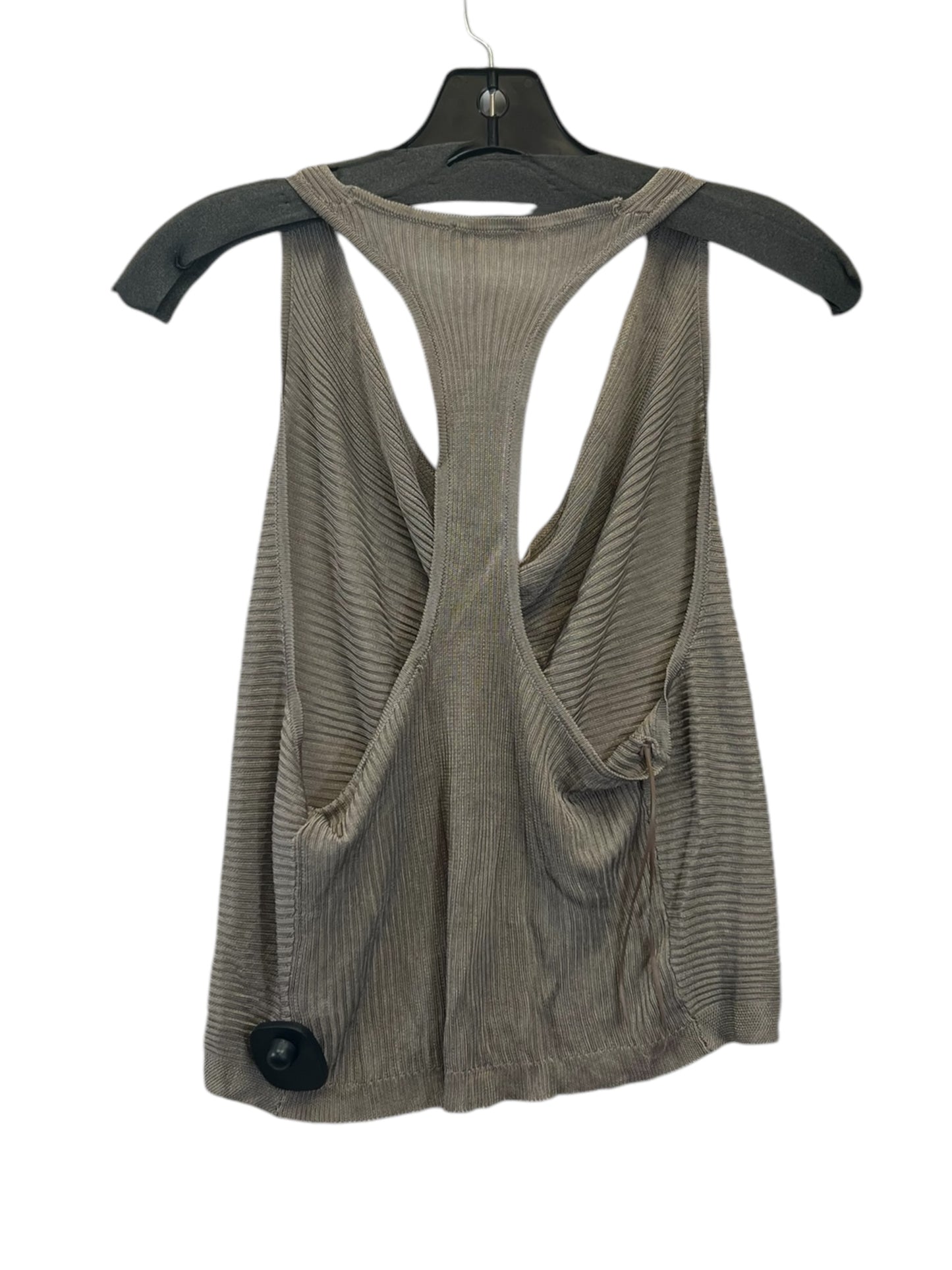 Top Sleeveless By Free People In Taupe, Size: M