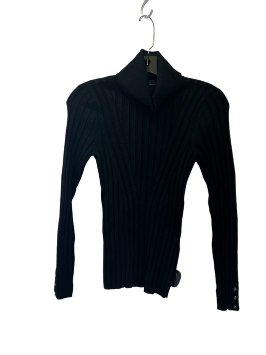 Top Long Sleeve By White House Black Market In Black, Size: Xs