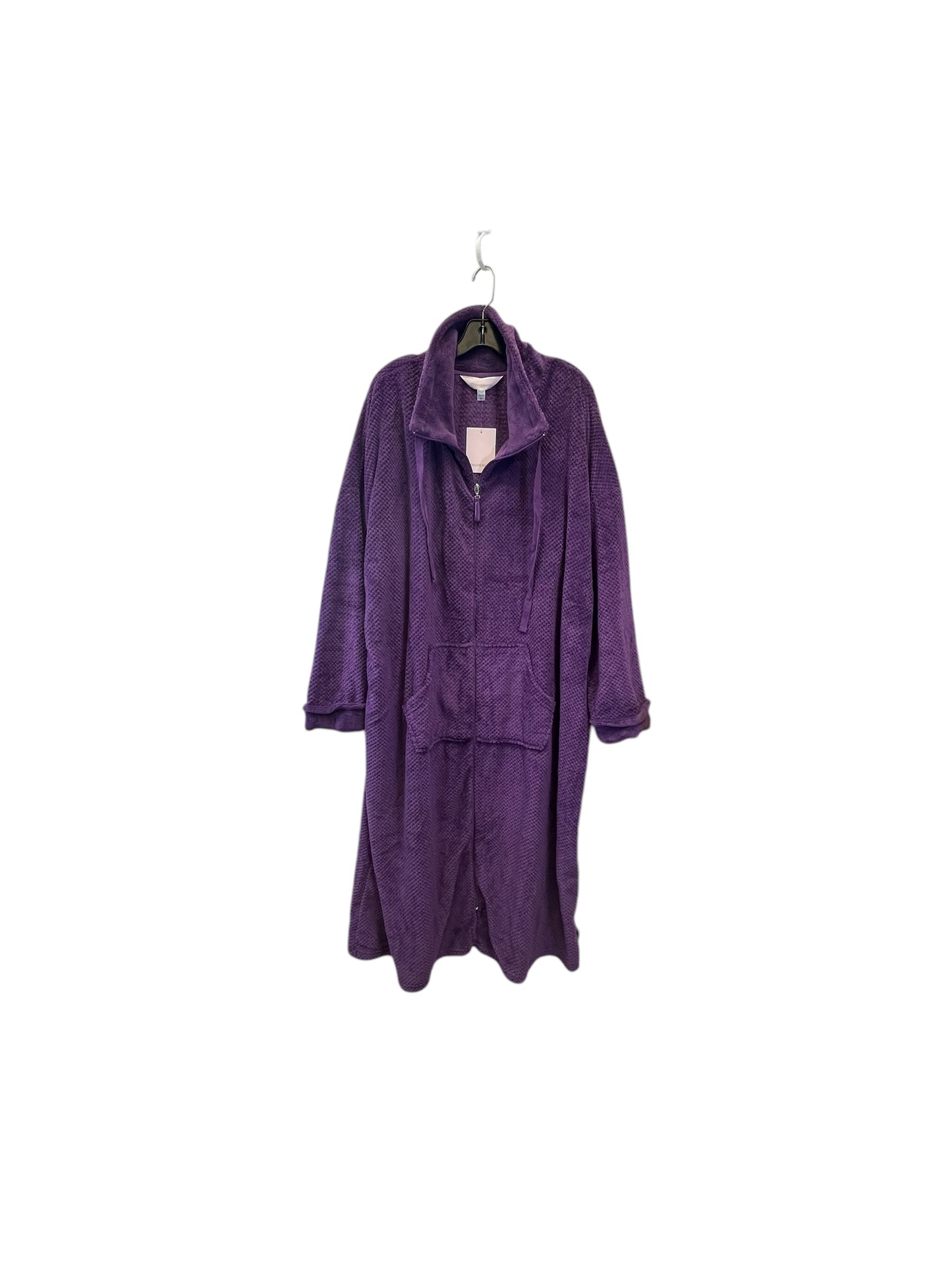 Robe By Stan Herman In Purple, Size: 2x