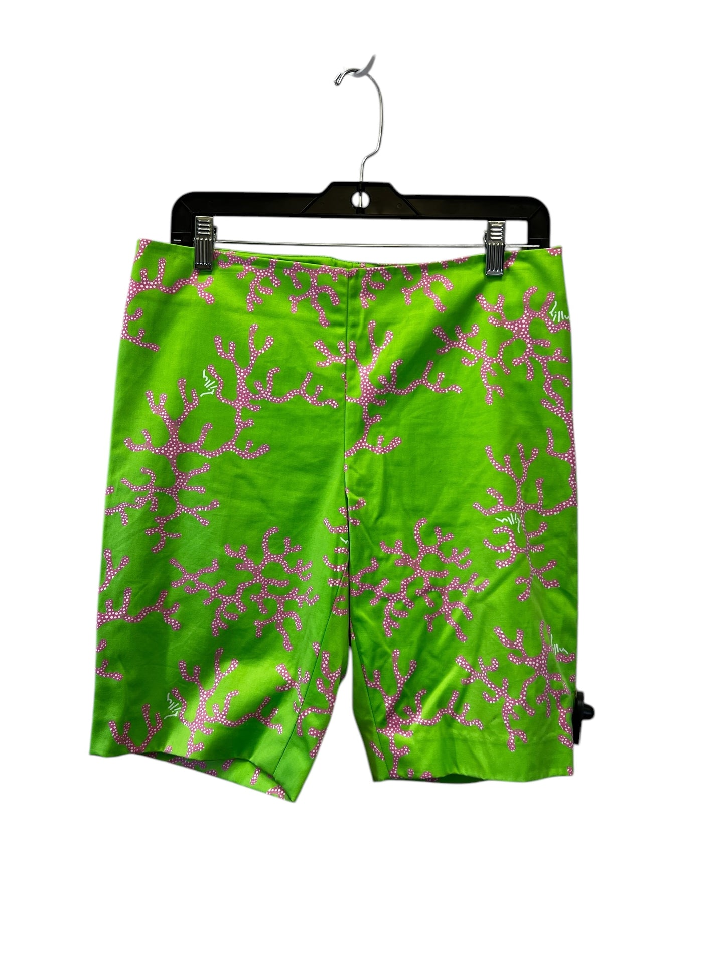 Shorts By Lilly Pulitzer In Green & Pink, Size: 8