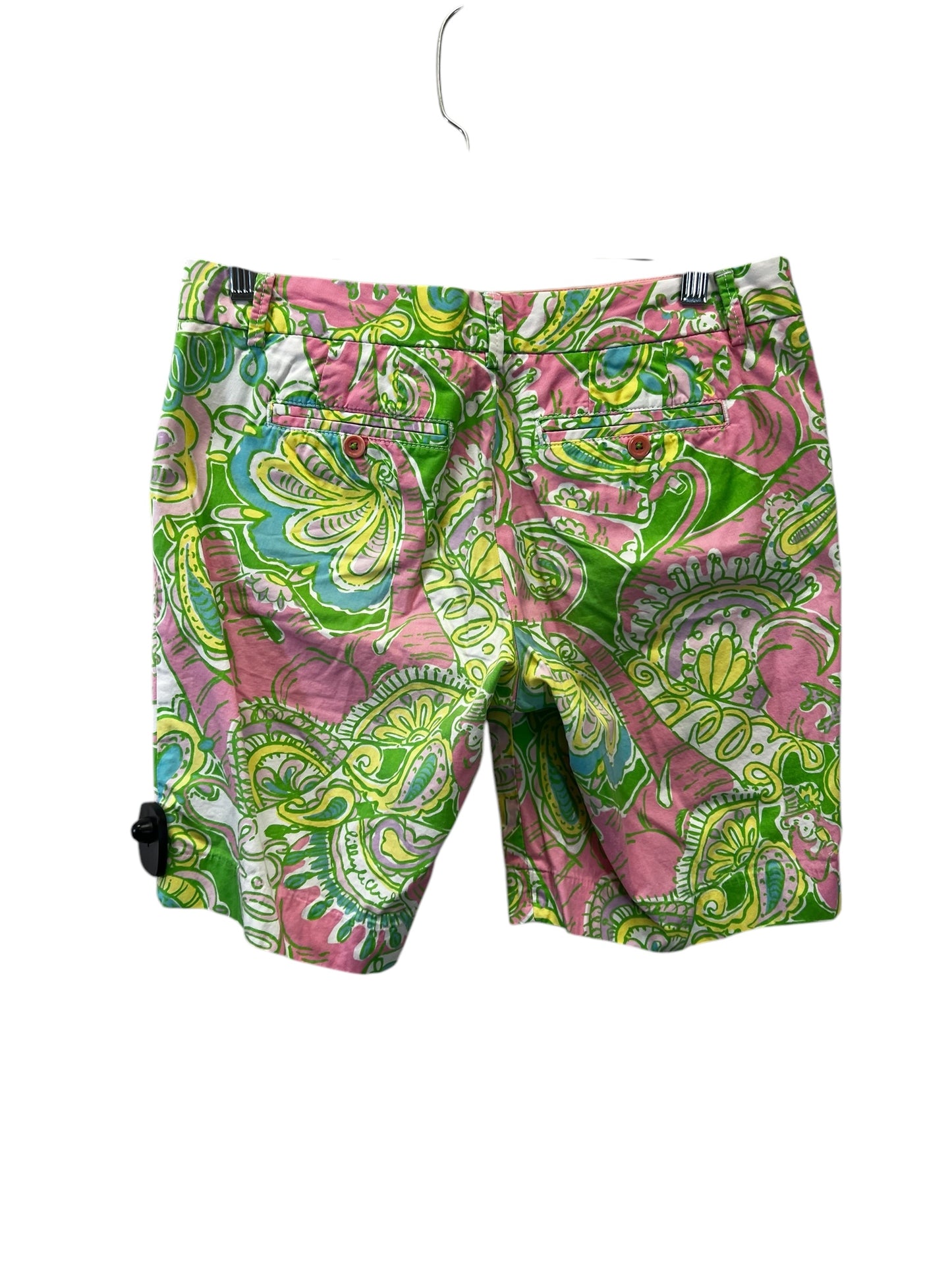 Shorts By Lilly Pulitzer In Green & Pink, Size: 4