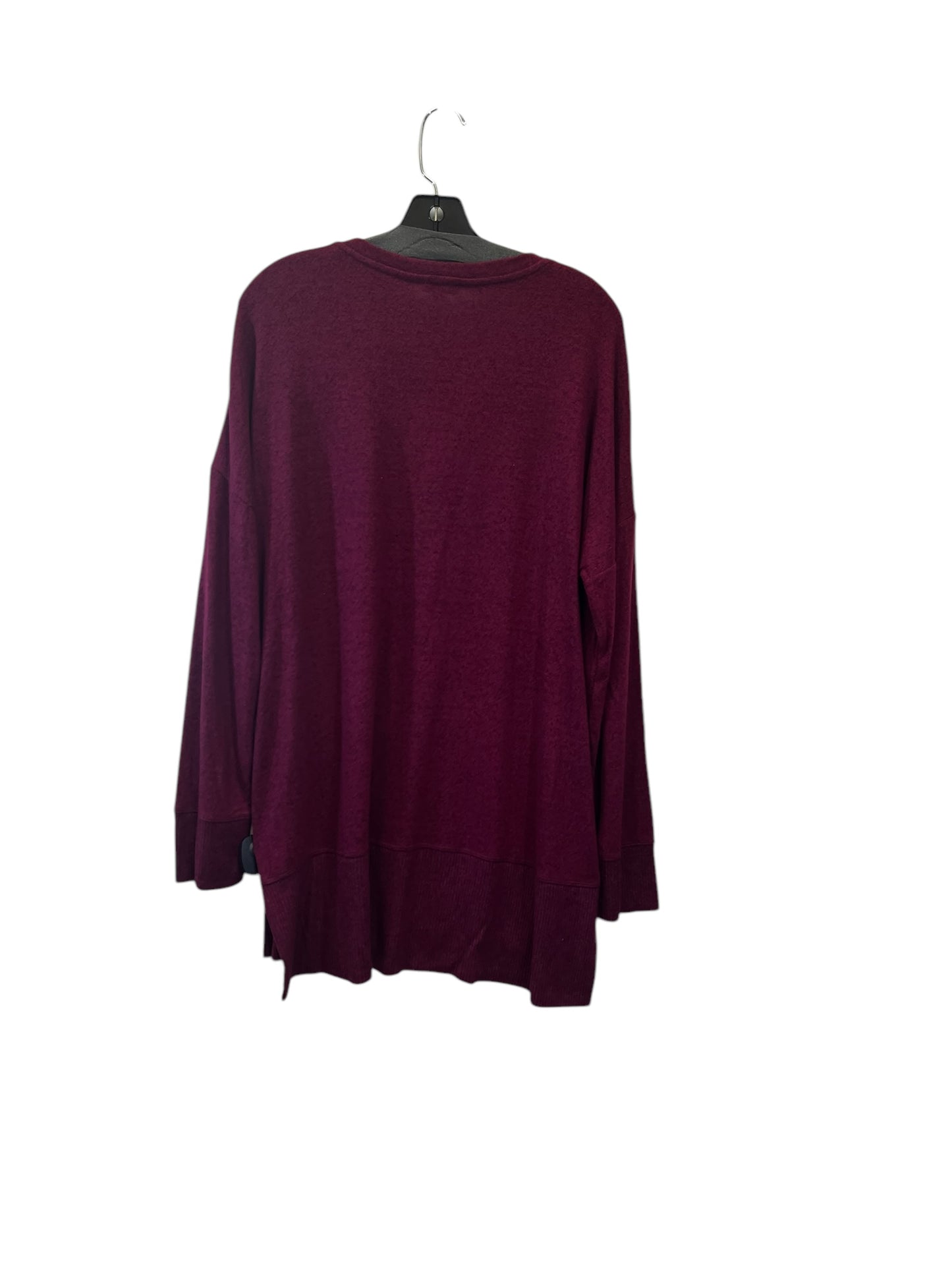 Top Long Sleeve By Falls Creek In Red, Size: Xl