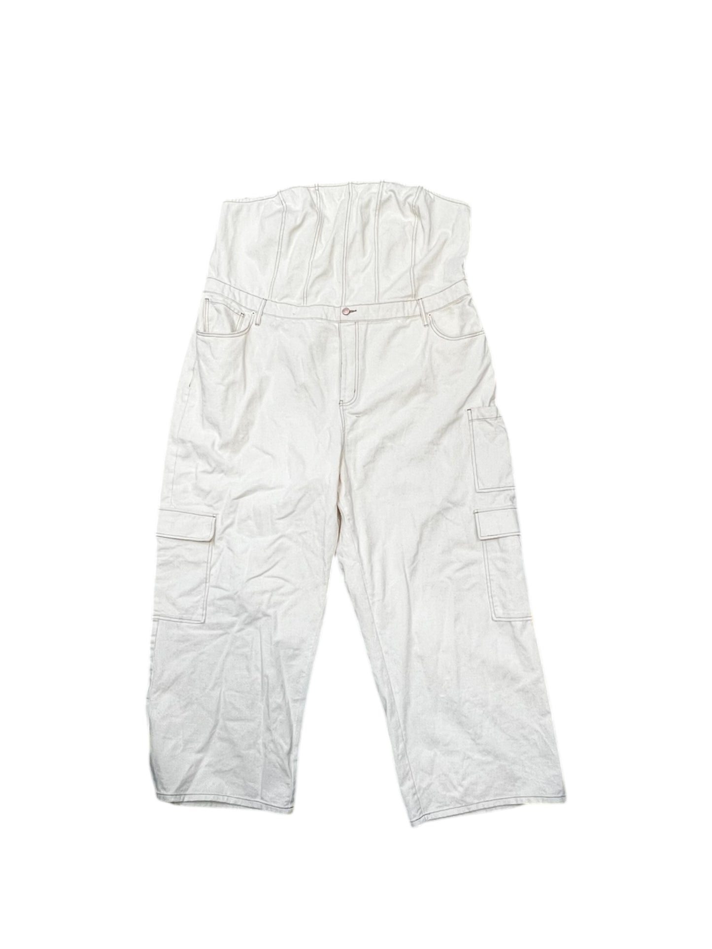 Jumpsuit By Wild Fable In Cream Denim, Size: 3x