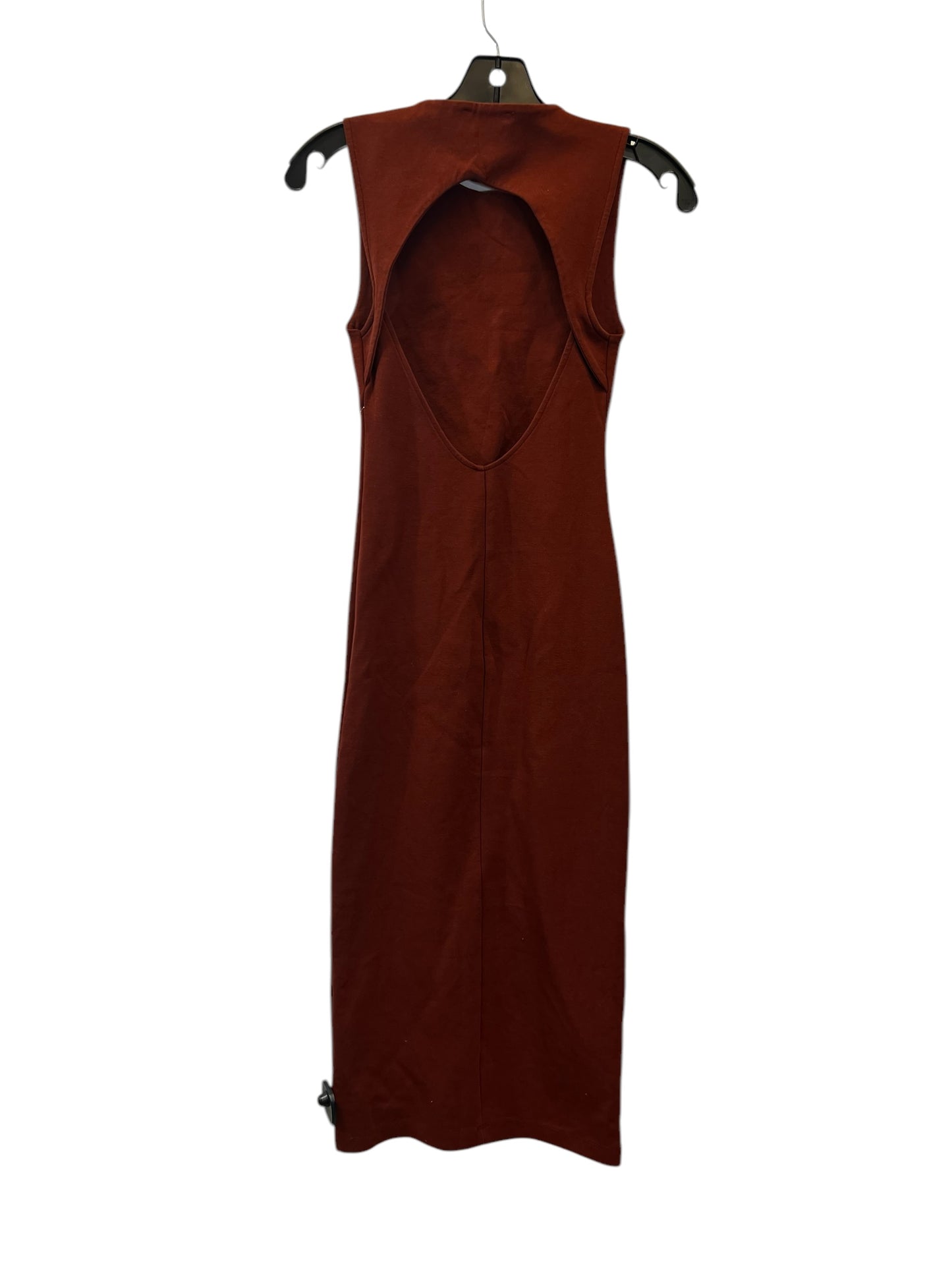 Dress Casual Maxi By Zara In Copper, Size: S